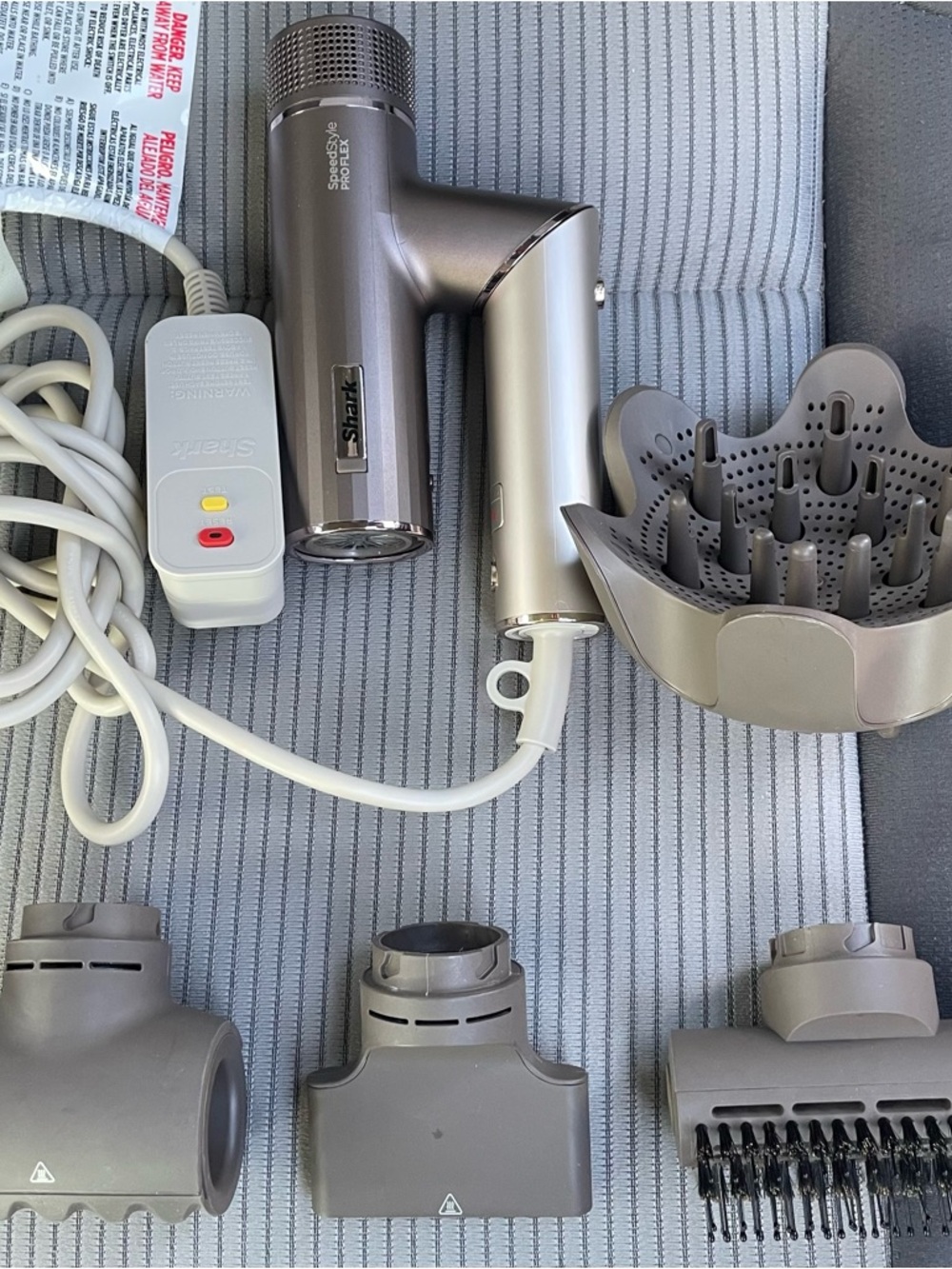 Shark SpeedStyle Pro Flex Dryer with Diffuser and Attachments